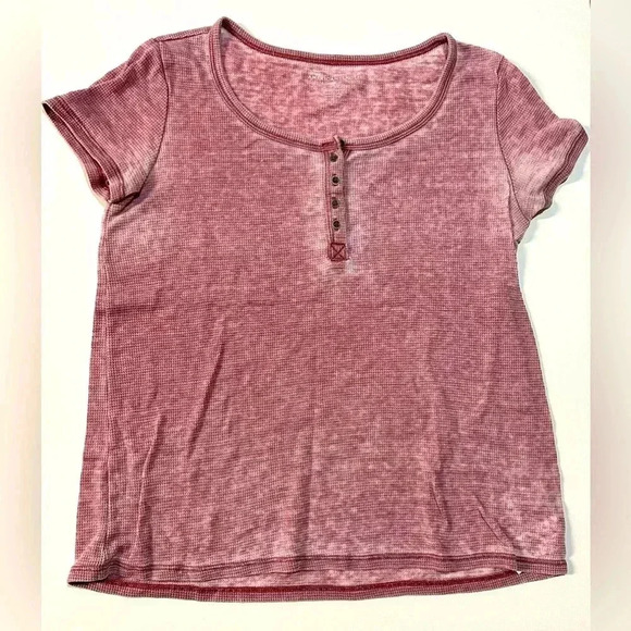 Women’s Americana Eagle Burnout SS Tee - Size XS - Dusty Rose Color - Picture 1 of 1